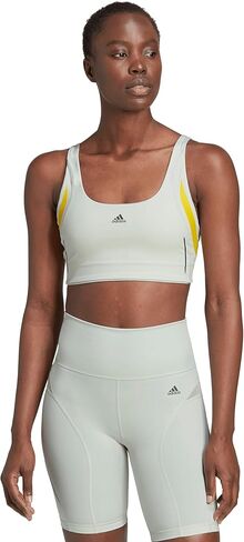 adidas Women's Powerimpact Luxe Training Medium Support Bra in Saudi Arabia