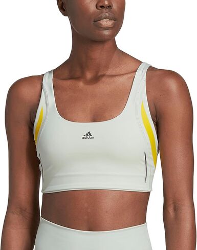 adidas Women's Powerimpact Luxe Training Medium Support Bra in Saudi Arabia