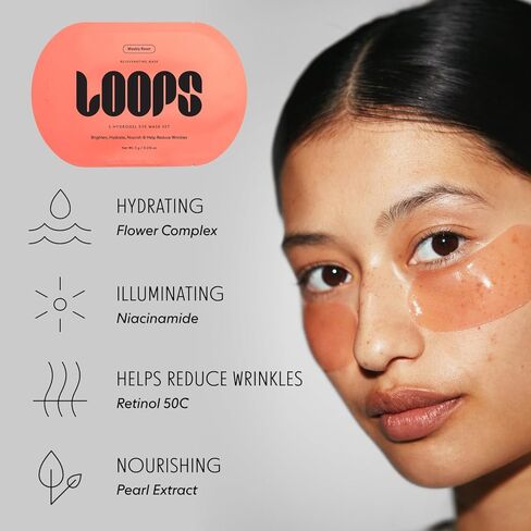 LOOPS Gang Mask Set – Weekly Reset for Rejuvenation, Double Take for Skin, Sunrise Service for – Hydrating and Pore Refining – Safe for Sensitive Skin - Gifts for Women, Stocking Stuffer in Saudi Arabia