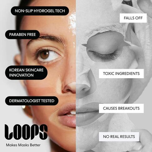 LOOPS Gang Mask Set – Weekly Reset for Rejuvenation, Double Take for Skin, Sunrise Service for – Hydrating and Pore Refining – Safe for Sensitive Skin - Gifts for Women, Stocking Stuffer in Saudi Arabia