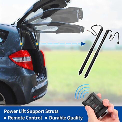 X AUTOHAUX Rear Left Right Tailgate Power Lift Support for Volkswagen Touareg 7P 2011-2015 Sport Utility Liftgate Power Hatch Shock Strut No.7P6827851D Electric Trunk Power Liftgate 1 Pair in Saudi Arabia