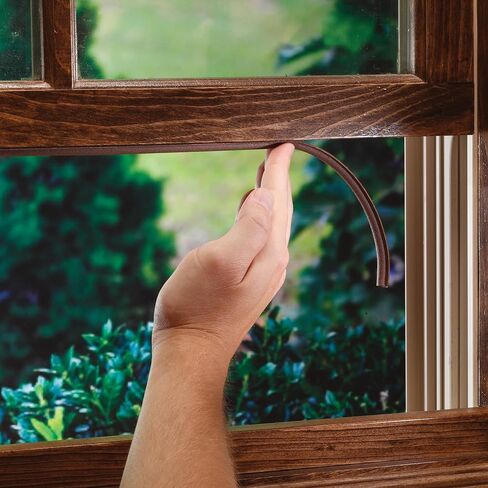 M-D Building Products 05686 5/16 in. x 19/32 in. x 10 ft. White Premium Thermoplastic Rubber Platinum™ Window Seal for Large Gaps in Kuwait