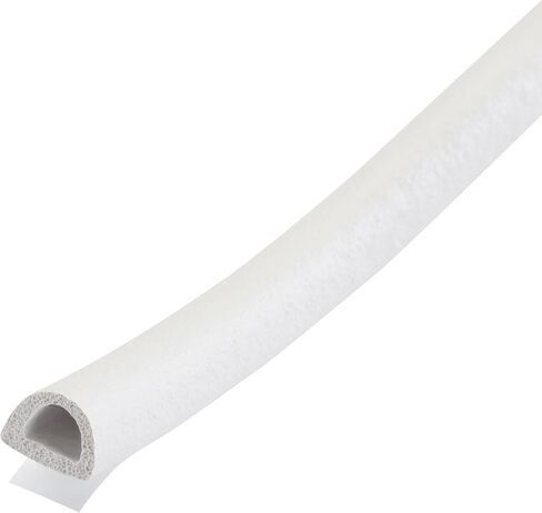 M-D Building Products 05686 5/16 in. x 19/32 in. x 10 ft. White Premium Thermoplastic Rubber Platinum™ Window Seal for Large Gaps in Kuwait