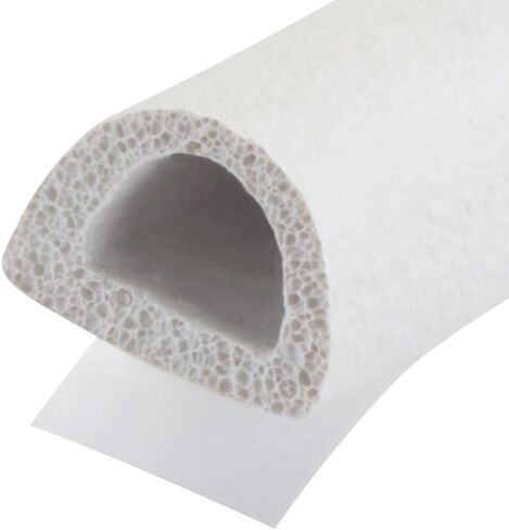 M-D Building Products 05686 5/16 in. x 19/32 in. x 10 ft. White Premium Thermoplastic Rubber Platinum™ Window Seal for Large Gaps in Kuwait