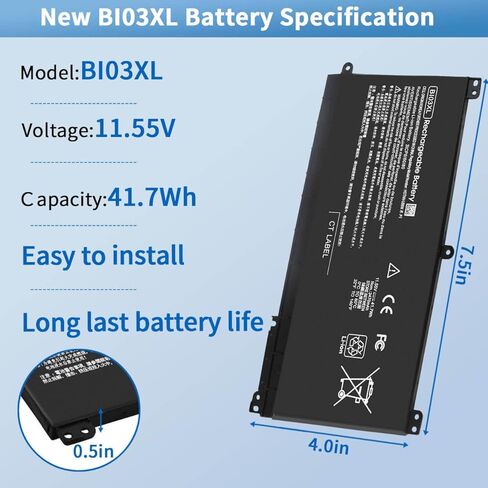 XCMRD 40WH Battery for Dell Inspiron 15 3000 Series Latitude 3440 3540 P28F 5000 3542 3537 3521 3543 3531 3541 3878 15R 5521 5537 14 3421 3441 3443 3437 14R 5421 5437 17 3721 3737 17R 5737 5721 Laptop in Kuwait