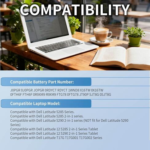 XCMRD 40WH Battery for Dell Inspiron 15 3000 Series Latitude 3440 3540 P28F 5000 3542 3537 3521 3543 3531 3541 3878 15R 5521 5537 14 3421 3441 3443 3437 14R 5421 5437 17 3721 3737 17R 5737 5721 Laptop in Kuwait