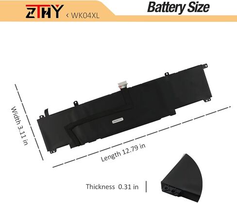 ZTHY TT03XL 933322-855 932824-421 Laptop Battery Replacement for HP EliteBook 755 G5 /850 G5 /850 G6, ZBook 15U G5 /15U G6 Series 932824-1C1 932824-2C1 HSTNN-LB8H HSTNN-DB8K 11.55V 56Wh 4850mAh in Kuwait