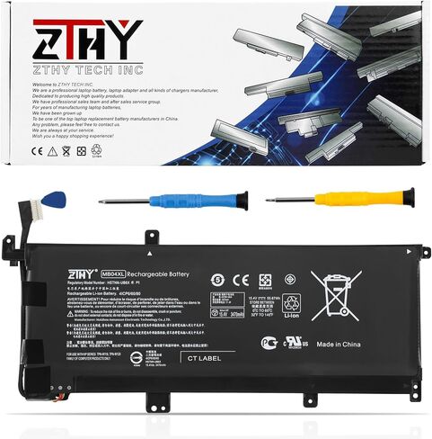 ZTHY TT03XL 933322-855 932824-421 Laptop Battery Replacement for HP EliteBook 755 G5 /850 G5 /850 G6, ZBook 15U G5 /15U G6 Series 932824-1C1 932824-2C1 HSTNN-LB8H HSTNN-DB8K 11.55V 56Wh 4850mAh in Kuwait