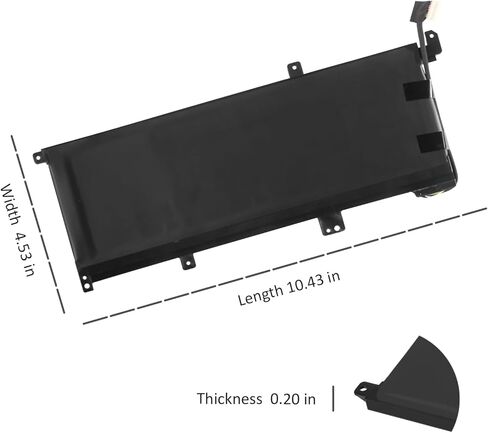 ZTHY TT03XL 933322-855 932824-421 Laptop Battery Replacement for HP EliteBook 755 G5 /850 G5 /850 G6, ZBook 15U G5 /15U G6 Series 932824-1C1 932824-2C1 HSTNN-LB8H HSTNN-DB8K 11.55V 56Wh 4850mAh in Kuwait