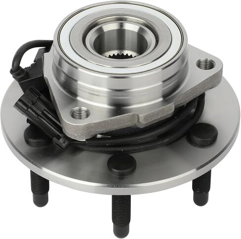 SCITOO 4WD/AWD Front Wheel Hub and Bearing Assembly 515036 1999-2007 for Cadillac Escalade, for Chevy Avalanche, Express 1500, Silverado, Suburban, Tahoe, for GMC Sierra, Yukon 6 Lugs w/ABS in Saudi Arabia