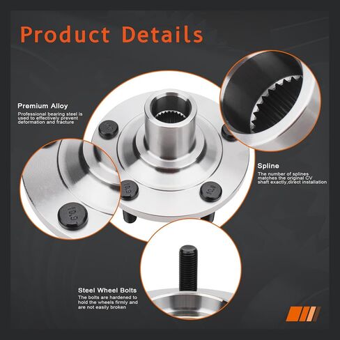 DRIVESTAR C23633060A Front Wheel Hub 930-003 Driver/Passenger Side for Mazda 3 2005-2013, Mazda 5 2006-2015 in Saudi Arabia