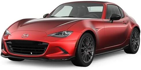 طلاء تلقائي لمستودع الطلاء لمازدا CX-3، CX-5، Mazda3، Mazda6-Bright Red Tricoat 46V (جميع السنوات، جميع الموديلات) نصف أونصة مع طبقة شفافة in Saudi Arabia