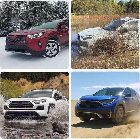 سجادات أرضية السيارة تناسب جميع الأحوال الجوية لسيارة Hyundai Kona 2026 2025 2024 - بطانات أرضية TPE شديدة التحمل وحصيرة البضائع مجموعة كاملة | ملحقات السيارة الداخلية باللون الأسود غير القابلة للانزلاق لسيارة Hyundai Kona in Kuwait