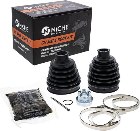 NICHE Front CV Axle Boot Kit For Kawasaki Prairie 360 Brute Force 650 49006-0095 49006-0094 ATV in Saudi Arabia