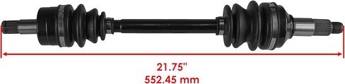 Caltric Front Left or Right CV Axle Compatible with Yamaha Grizzly 700 YFM70G EPS SE 4x4 2016-2023 in Saudi Arabia