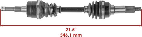 Caltric Front and Rear Left Right Complete Axles Compatible with Yamaha Grizzly 450 YFM450FG 4WD 2007 in Saudi Arabia