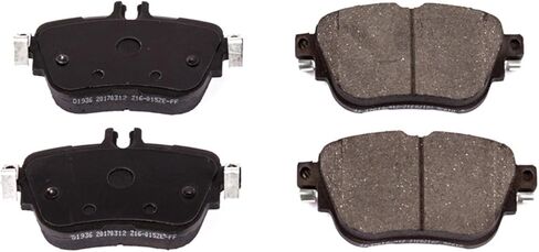 وسادات الفرامل الخلفية من السيراميك Power Stop 16-1936 Z16 Evolution لسيارة Mercedes-Benz E300 2017-2019، Mercedes-Benz E350 2020-2022 [نموذج محدد] in Saudi Arabia