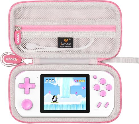 Aproca Case Compatible with WELLST·G Handheld Game Kids Portable Gaming Player, Storage Hard Bag for Accessories - Blue (Case Only) in Saudi Arabia