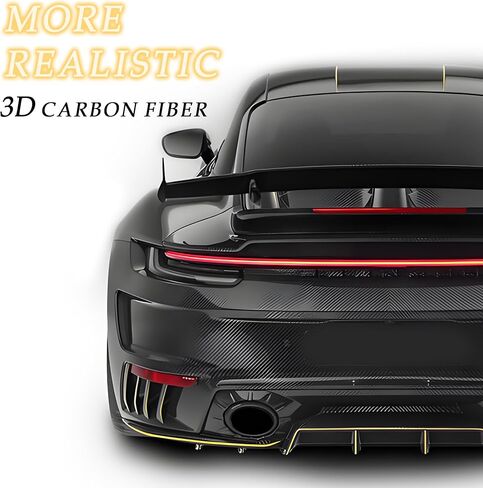30FT x 4" Carbon Fiber Wrap Pin Striping Tape for Cars,Carbon Fiber Tape for All Vehicles Body Components,Universal Automotive Pinstriping Tape Car Decorations for Car Truck (4 inch) in Saudi Arabia