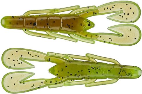مجموعة Zoom UltraVibe Speed ​​Craw-Pack مكونة من 12 قطعة (مخلب أسود وأحمر/أحمر، 3.5 بوصة) in Kuwait
