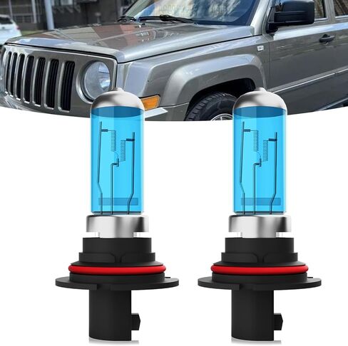 Halogen Headlights Fit for Jeep Liberty 2008-2012 Headlight Bulbs,9008/H13 High/Low Beams+ 9145/9140 Fog Lights Bright Front Lights,Plug And Play,Pack of 4 in Saudi Arabia