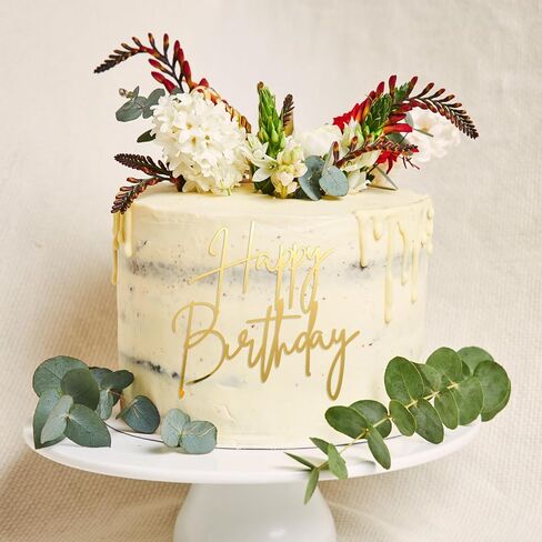 قطعة واحدة من أعلى كعكة عيد الميلاد الذهبية، مرآة من الأكريليك لتزيين الكيك، زينة لافتة عيد ميلاد سعيد لامعة لتزيين الكب كيك للذكرى السنوية، وحفلات الزفاف، ومستلزمات الحلويات والمعجنات الصغيرة in Saudi Arabia