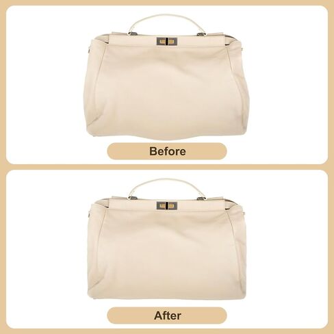 uxcell 2Pcs Felt Base Shaper, 12 x 6 Inch Rectangle Handbag Bottom Shaper Pad Bag Liner Board Insert Arc Corner for Purse Tote Crossbody Bag Backpack, Coffee in Saudi Arabia