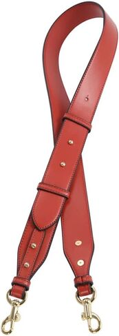 Detachable Belt Adjustable Purse Strap Purse Straps Replacement Crossbody Guitar Straps for Handbags Gold Clasp Red Brown in Saudi Arabia