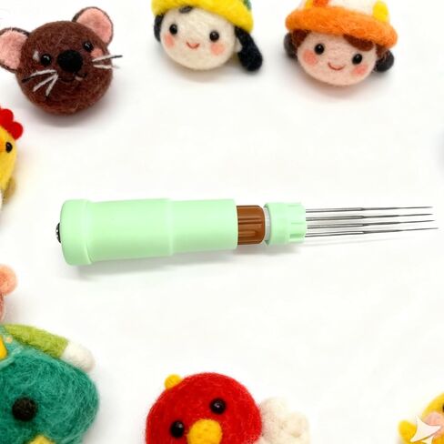 آلة إبرة التلبيد الكهربائية، أداة تلبيد الصوف، 1-7 إبر مع التحكم في السرعة، تغيير الإبرة بسهولة، من أجل التلبيد السريع، طلاء الصوف بنفسك والأعمال اليدوية الملبدة in Kuwait