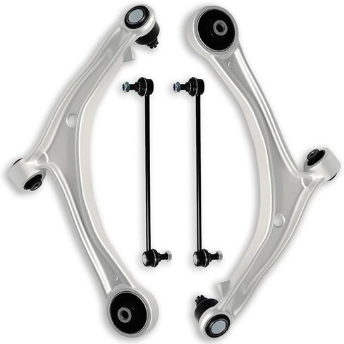 4Pcs Front Left Right Lower Control Arm with Ball Joint Assembly Sway Bar Link End Fit for Compatible with Honda 2011 2012 2013 2014 2015 2016 2017 Odyssey K622002 K622210 K750304 in Saudi Arabia