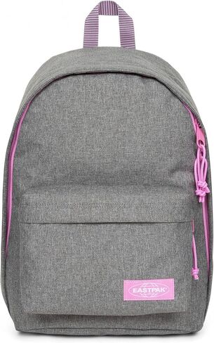 EASTPAK خارج المكتب - حقيبة ظهر سعة 31 لترًا بمقصورات مزدوجة، وحقيبة كمبيوتر محمول مقاس 16 بوصة، وجيب أمان، وحامل زجاجات وأشرطة شبكية هوائية، Ultra Marine in Kuwait