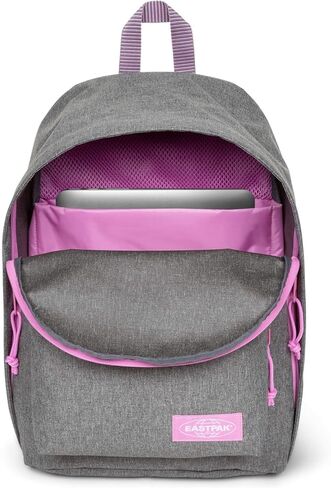 EASTPAK خارج المكتب - حقيبة ظهر سعة 31 لترًا بمقصورات مزدوجة، وحقيبة كمبيوتر محمول مقاس 16 بوصة، وجيب أمان، وحامل زجاجات وأشرطة شبكية هوائية، Ultra Marine in Kuwait