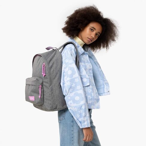 EASTPAK خارج المكتب - حقيبة ظهر سعة 31 لترًا بمقصورات مزدوجة، وحقيبة كمبيوتر محمول مقاس 16 بوصة، وجيب أمان، وحامل زجاجات وأشرطة شبكية هوائية، Ultra Marine in Kuwait