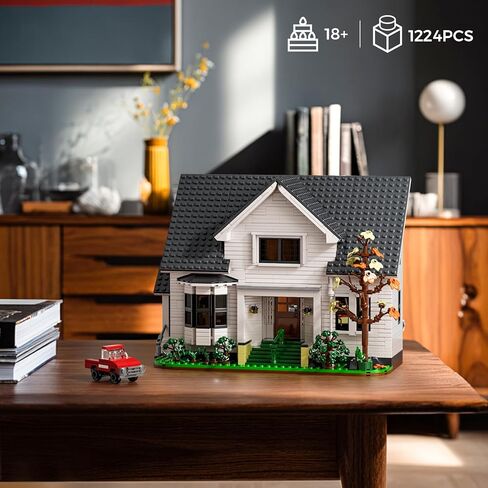Bella House Building Block Set Romance Film Architecture Fans Kit Compatible with Lego, Creative Collectible Gift for Adult 18+ Valentine Halloween Christmas (1224 Pcs) in Saudi Arabia