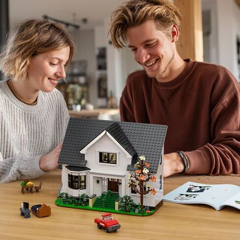Bella House Building Block Set Romance Film Architecture Fans Kit Compatible with Lego, Creative Collectible Gift for Adult 18+ Valentine Halloween Christmas (1224 Pcs) in Saudi Arabia