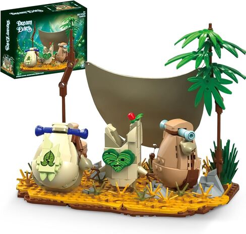 Koroks Building Set- Compatible with Lego for Adults, Link’s Forest Spirit Companion Rescue Set for BOTW Fans, Great Toys Gifts for Fans Kids Adults， (420PCS) in Saudi Arabia