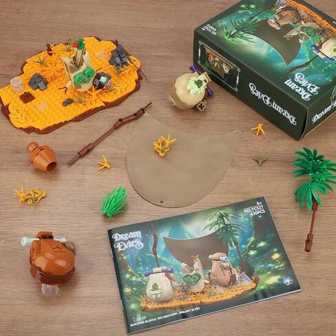 Koroks Building Set- Compatible with Lego for Adults, Link’s Forest Spirit Companion Rescue Set for BOTW Fans, Great Toys Gifts for Fans Kids Adults， (420PCS) in Saudi Arabia