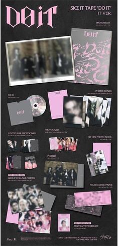 (DO+IT VER.SET) STRAYKIDS - SKZ IT TAPE [DO IT] in Kuwait