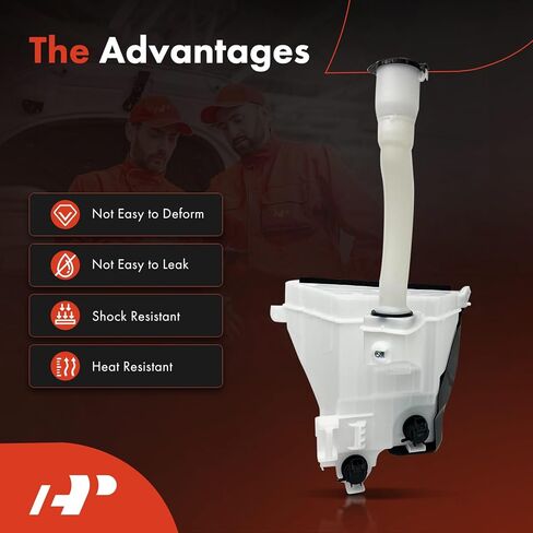A-Premium Windshield Washer Reservoir Compatible with Select Toyota Models - 4Runner 2010-2023, with (Washer Pump/Filler Neck/Cap/Hose/Bracket) in Saudi Arabia