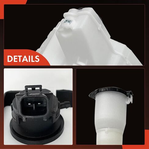 A-Premium Windshield Washer Reservoir Compatible with Select Toyota Models - 4Runner 2010-2023, with (Washer Pump/Filler Neck/Cap/Hose/Bracket) in Saudi Arabia