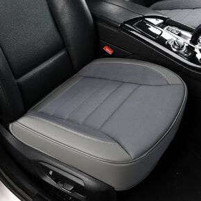 KAYI 2 Pack Car Seat Cover, Memory Foam Car Seat Cushion, Non-Slip Bottom Breathable Car Seat Cover, Relieve Tailbone Pain, Suitable for 95% of Vehicles (Black) in Saudi Arabia