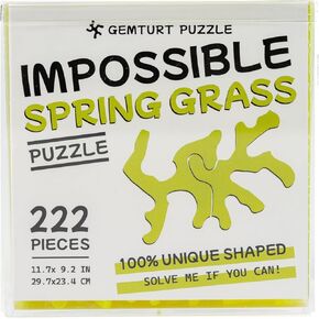 Impossible Ocean - Unique Jigsaw Puzzle - Blue Transparent Acrylic 240 Pieces Non-Repeat Shape - Difficult Puzzle for Adults - Clear Hard Interest Puzzle by GEMTURT (Ocean 240 Pieces) in Saudi Arabia