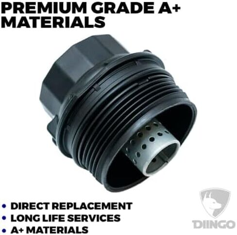 مجموعة غطاء مبيت فلتر الزيت DIINGO 15620-37010 15620-0T010 مع 10 قطع 90430-12031 بديل تصريف قابس الزيت لسيارة Toyota Corolla Prius V Matrix Prius Plug-In Scion iM Scion xD Lexus CT200H in Kuwait
