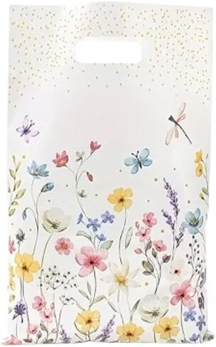 Gife Wrap – 50pcs Packs of Beautifully Designed Plastic Wrapping Sheets, 25×16.5cm Each in Saudi Arabia