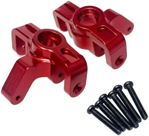 Metal Steering Cup for Hyper Go H14BM Parts, Aluminum Steering Block Upgrade for Hyper Go MJX 14209 14210 H14BM 1/14 RC Car, 14230B Modification Accessories Rc Car Parts (Red) in Saudi Arabia