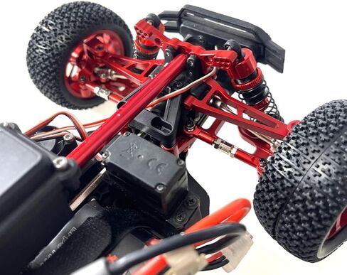 Metal Steering Cup for Hyper Go H14BM Parts, Aluminum Steering Block Upgrade for Hyper Go MJX 14209 14210 H14BM 1/14 RC Car, 14230B Modification Accessories Rc Car Parts (Red) in Saudi Arabia