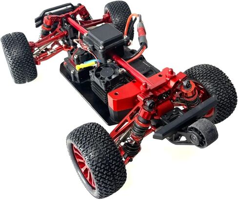 Metal Steering Cup for Hyper Go H14BM Parts, Aluminum Steering Block Upgrade for Hyper Go MJX 14209 14210 H14BM 1/14 RC Car, 14230B Modification Accessories Rc Car Parts (Red) in Saudi Arabia