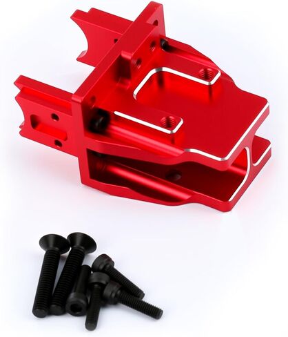 ترقيات غطاء الترس التفاضلي المركزي من الألومنيوم لـ Arrma 1/8 Kraton V6 6s Outcast V6 (أحمر) in Kuwait