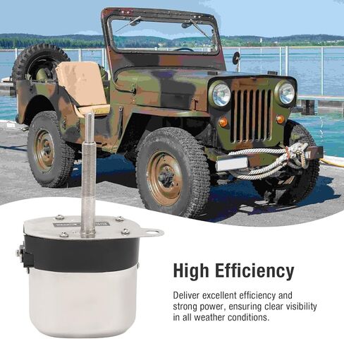 Windshield Wiper Motor Kit, Powerful 12V Electric Motor 105° Rotating Universal for Tractor Fishing Boat ATV UTV in Saudi Arabia