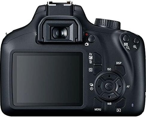 كاميرا EOS Rebel T100 (EOS 4000D) DSLR مع عدسة تكبير DC III مقاس 18-55 مم مع حزمة Pixibytes Deluxe (متجددة) in Kuwait